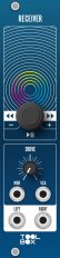 Eurorack Module RECEIVER (blue panel) from Toolbox