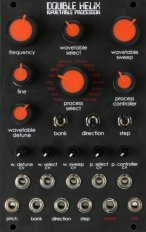 Eurorack Module Double Helix Wavetable Processor from Pittsburgh Modular