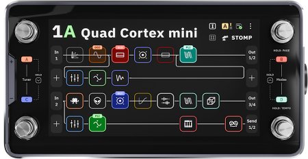 Pedals Module Quad Cortex Mini from Neural DSP