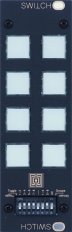 Eurorack Module SWITCH (3U) from Larix Elektro