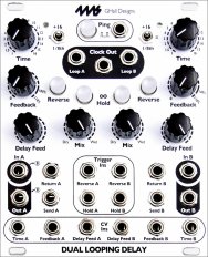 Eurorack Module Dual Looping Delay from 4ms Company