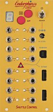 Eurorack Module Shuttle Control (golden) from Endorphin.es