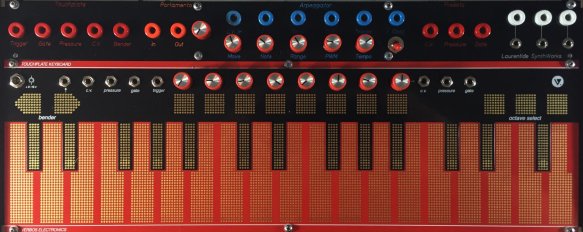 Verbos/Buchla Hybrid Touchplate