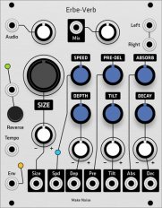 Make Noise Erbe-Verb (Grayscale panel)