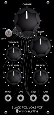 Eurorack Module Black Polivoks VCF from Erica Synths