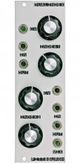 Eurorack Module Dual Index (VCA / VC Mixer) from Pittsburgh Modular