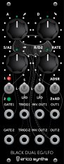 Black Dual EG/LFO