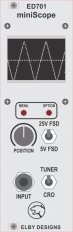 Eurorack Module ED701 - miniScope from Elby Designs