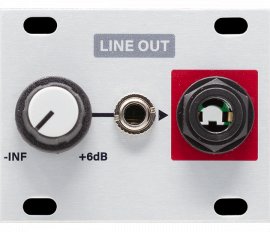 Eurorack Module Line-out 1U from Intellijel