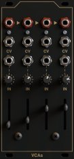 Eurorack Module VCAs from Super Synthesis