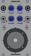 Eurorack Module Joystick from horstronic